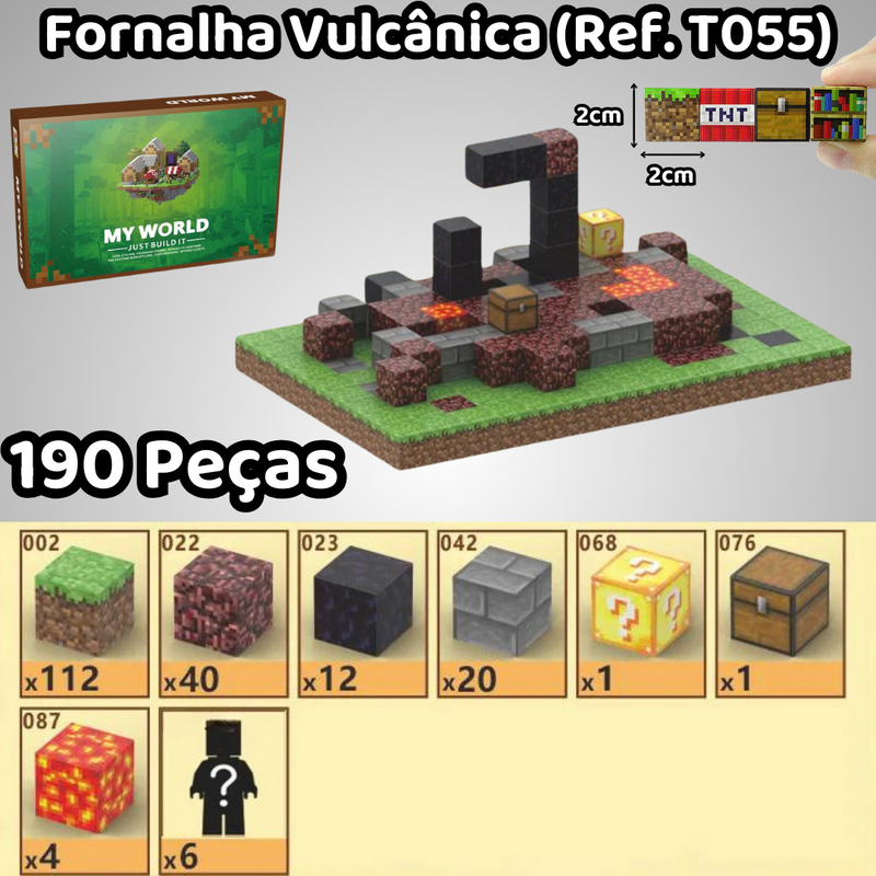 Blocos Magnéticos Minecraft - Vários Modelos