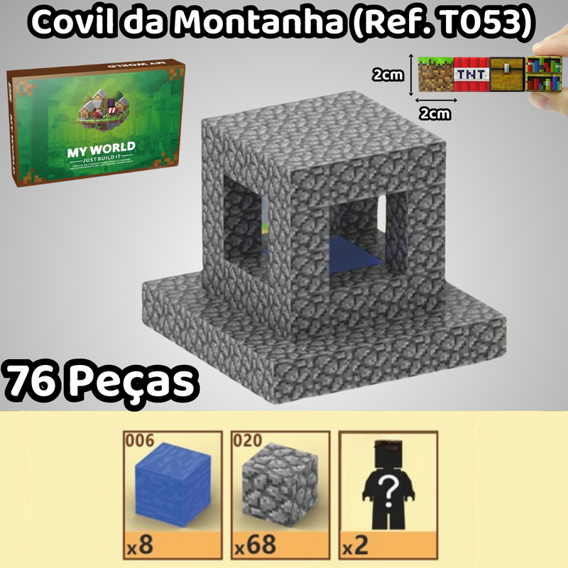 Blocos Magnéticos Minecraft - Vários Modelos