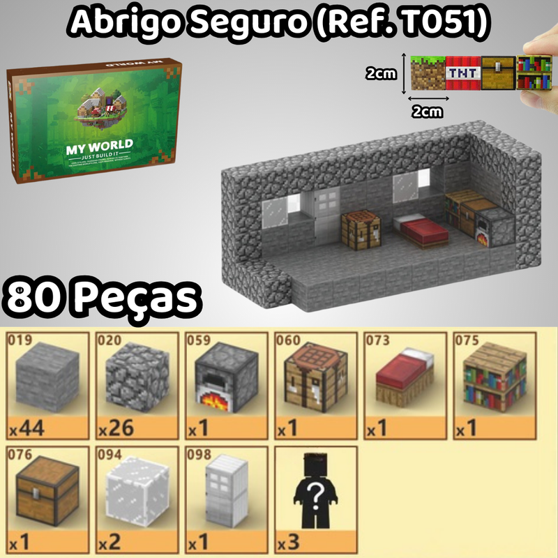 Blocos Magnéticos Minecraft - Vários Modelos