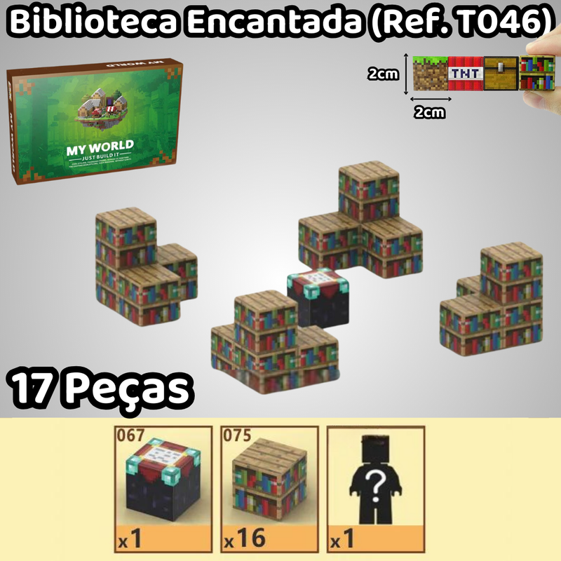Blocos Magnéticos Minecraft - Vários Modelos