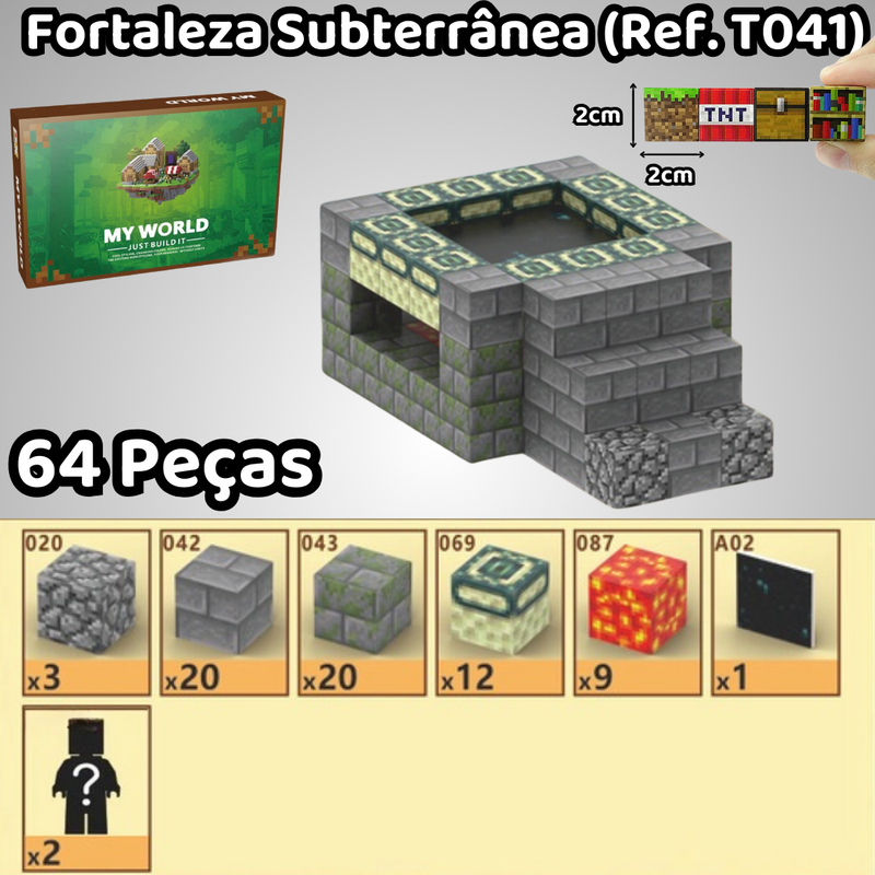 Blocos Magnéticos Minecraft - Vários Modelos