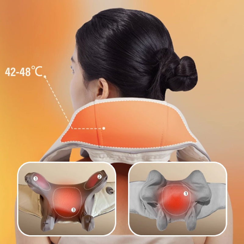 Massageador de pescoço para amassar