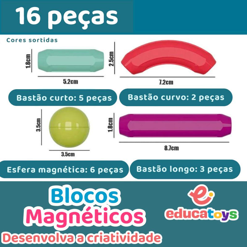 Blocos Magnéticos Criativos